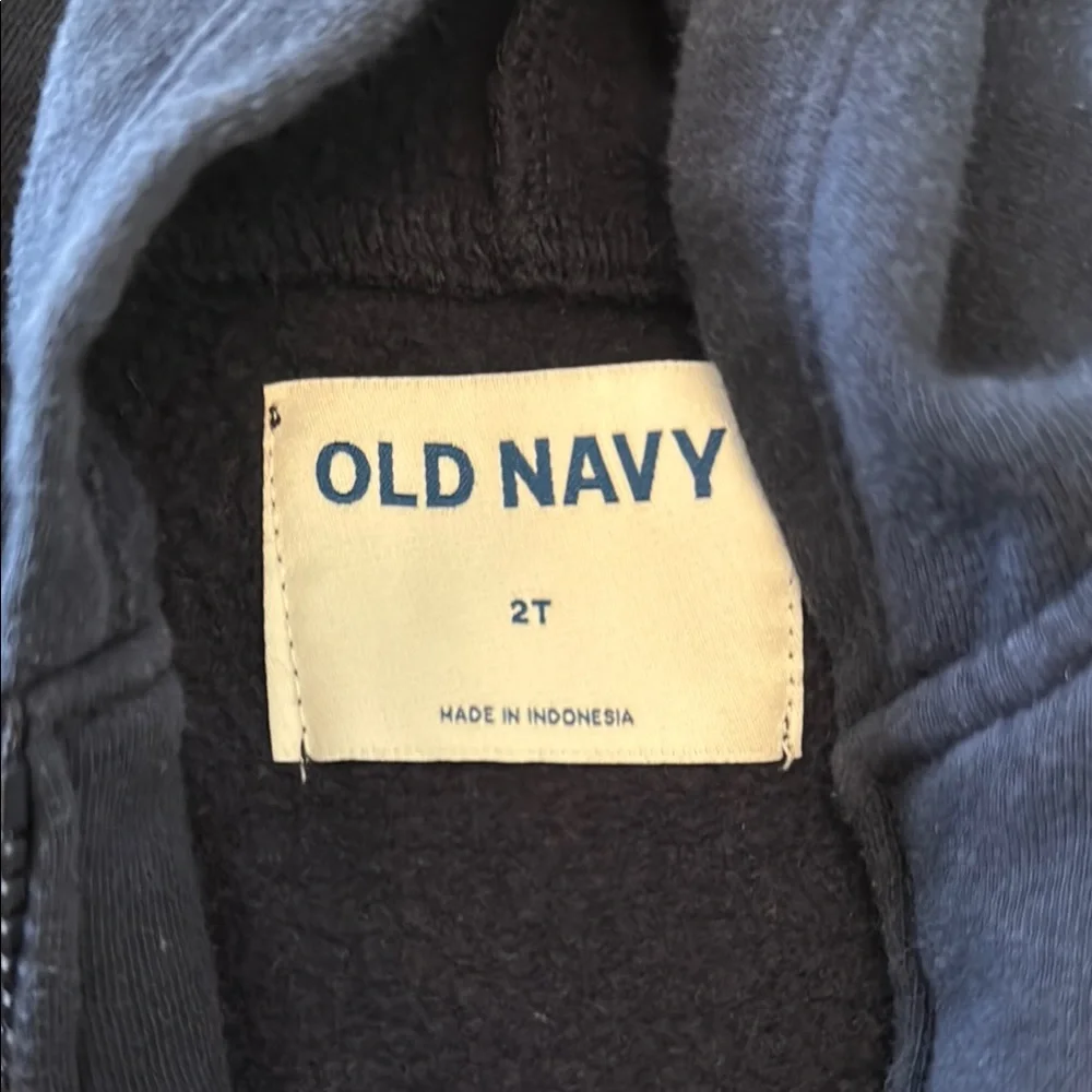 Adorable Old Navy Blue Dino Head Hoodie and Joggers with Elastic Waistband!